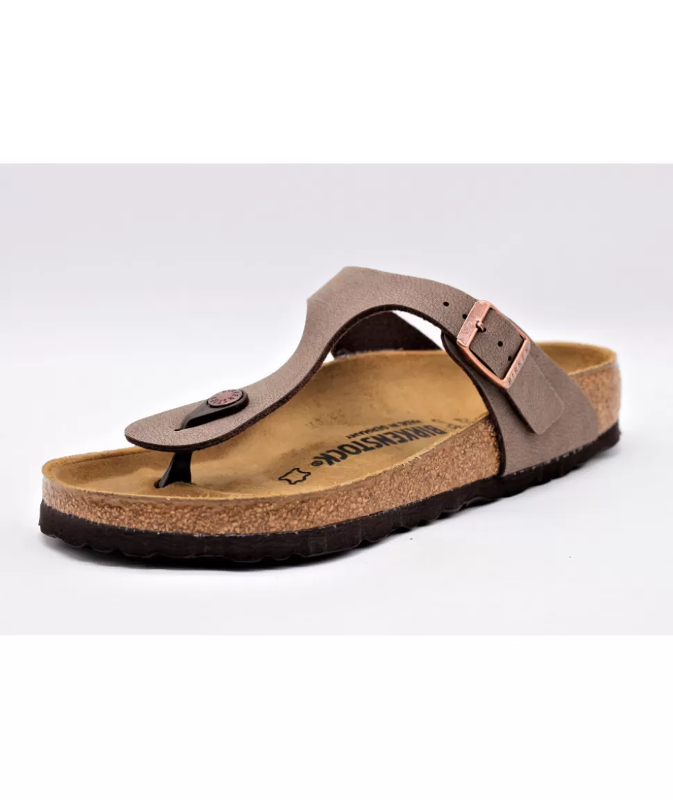 Gizeh Birko-Flor Moka | birkenstock Clearance