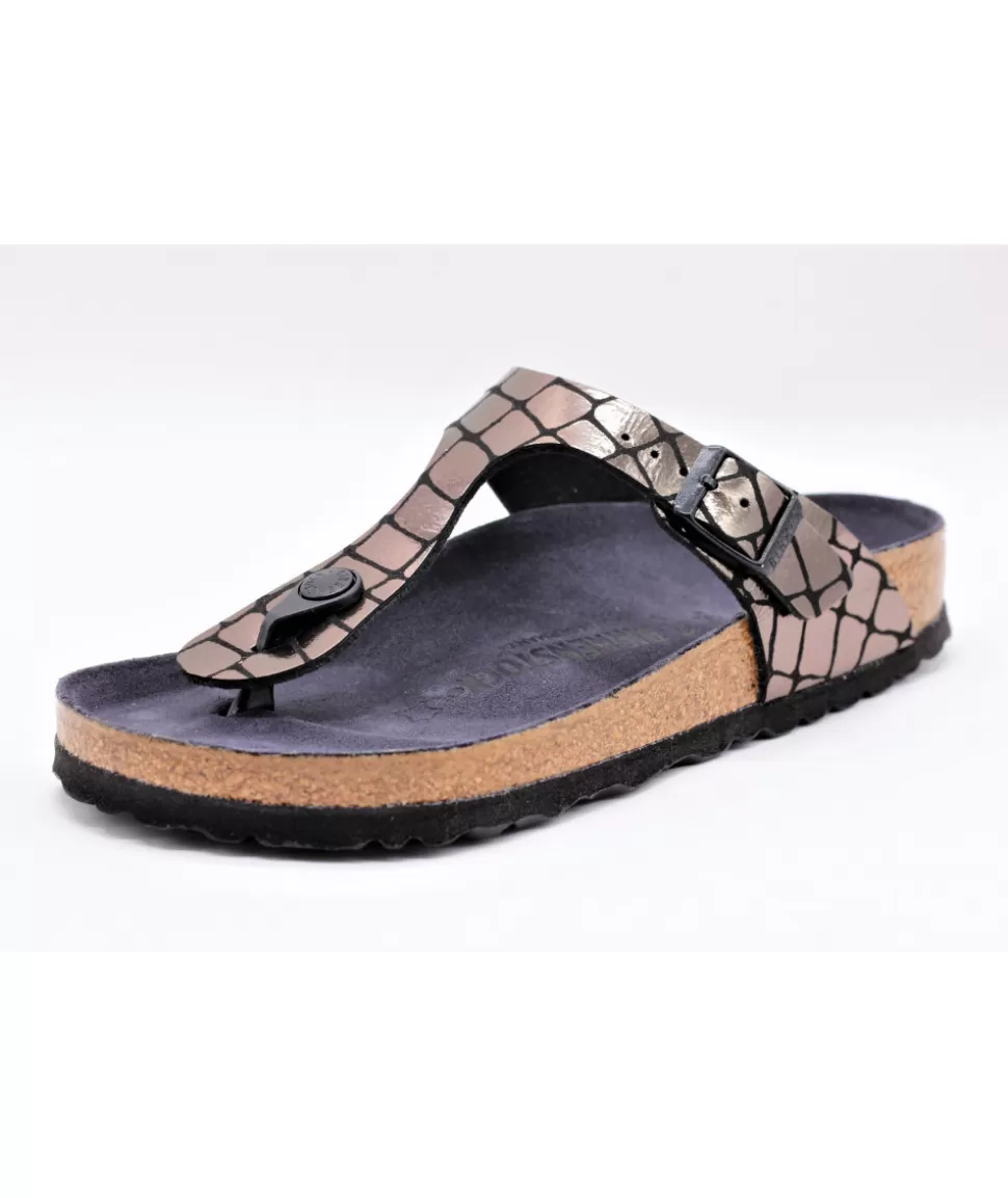 Gizeh Gator Gleam Black | birkenstock Fashion