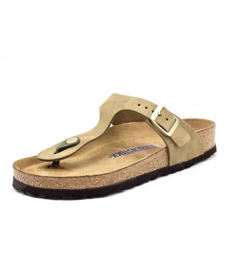 Gizeh Sfb Cuir Nubuck | birkenstock New