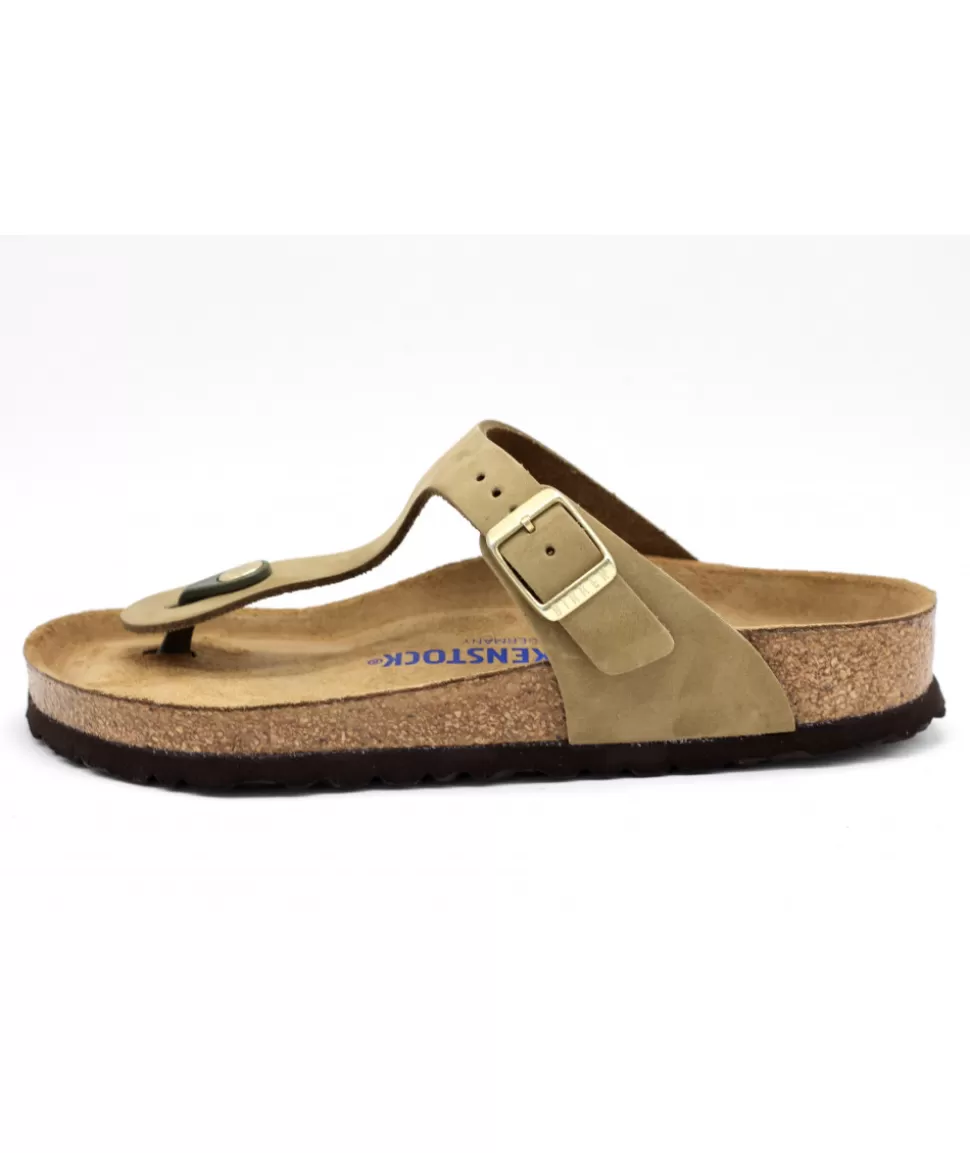 Gizeh Sfb Cuir Nubuck | birkenstock New