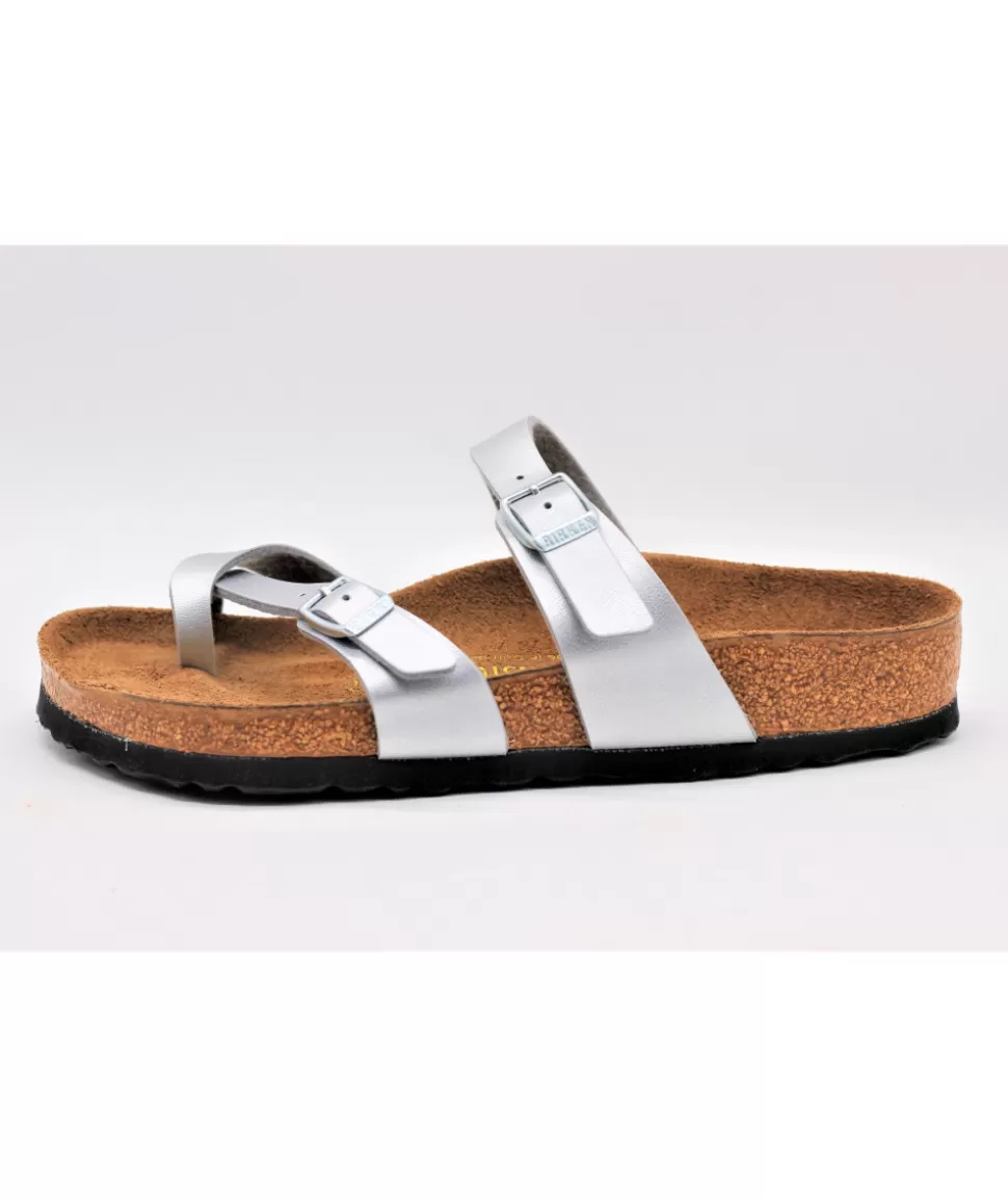 Mayari Birko-Flor Silver | birkenstock Outlet