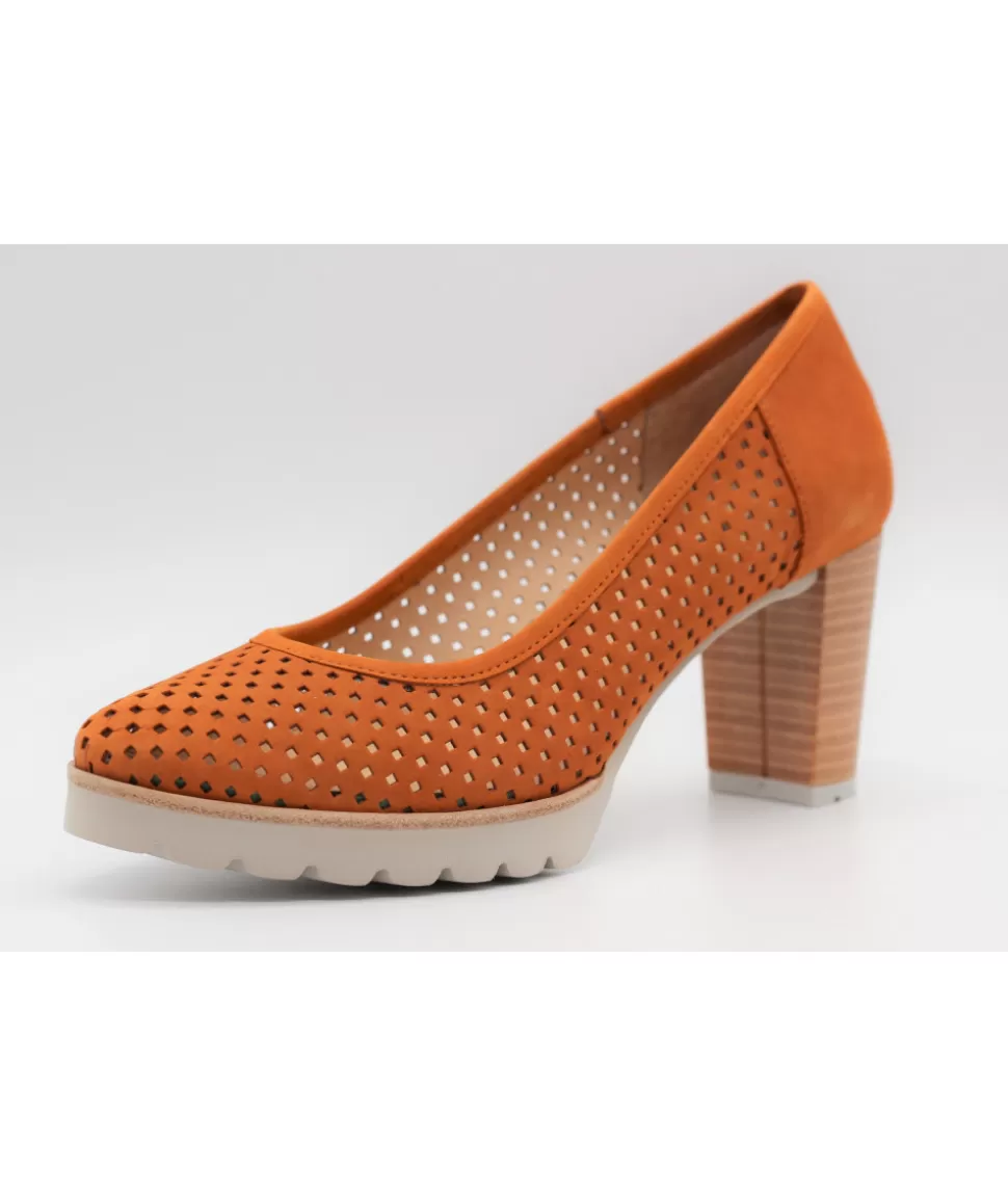 Escarpin 40574 Velours Curry | gadea Flash Sale