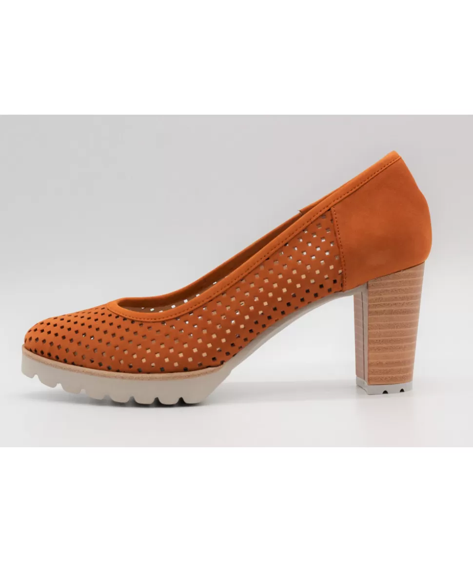 Escarpin 40574 Velours Curry | gadea Flash Sale