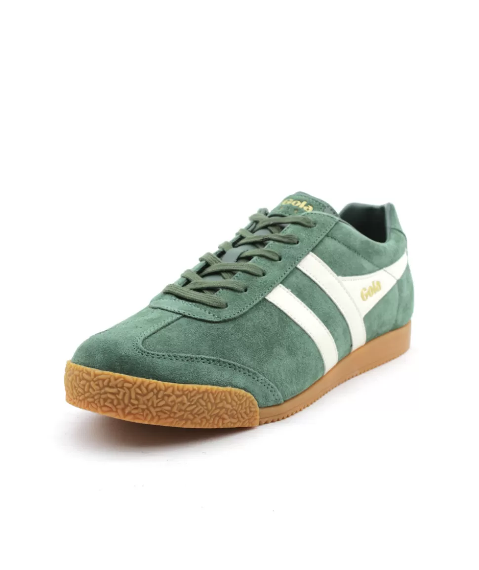 Harrier Suede Evergreen Off White | gola Discount