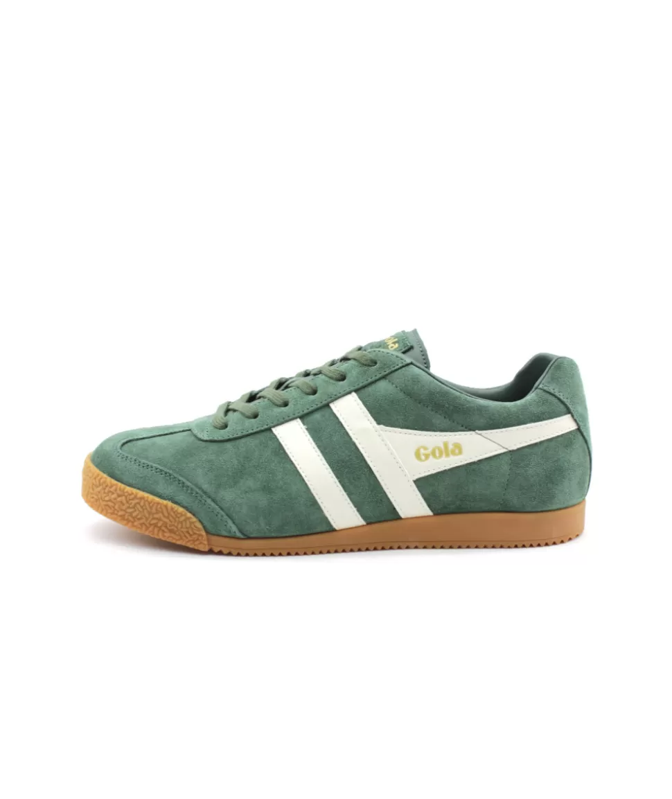 Harrier Suede Evergreen Off White | gola Discount