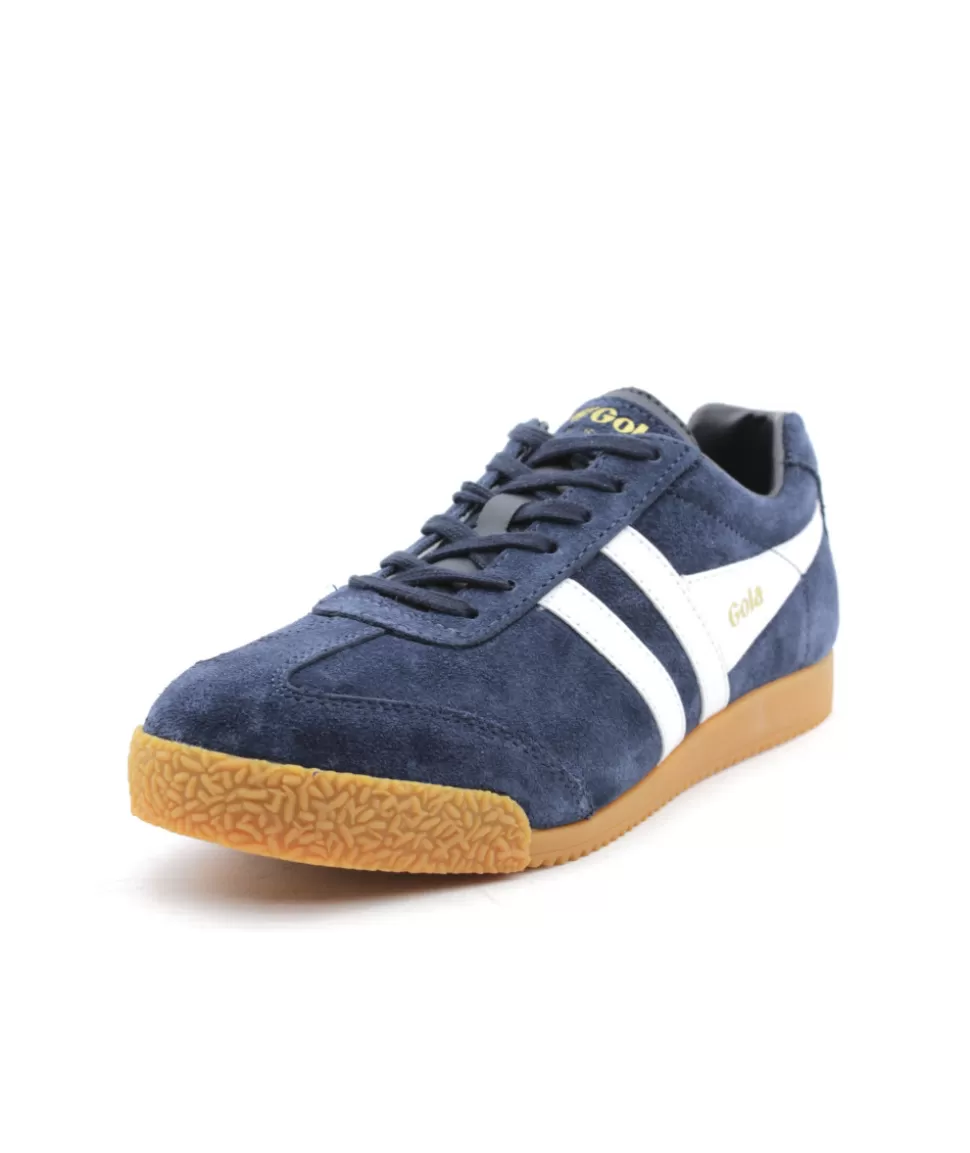 Harrier Suede Navy White | gola Online